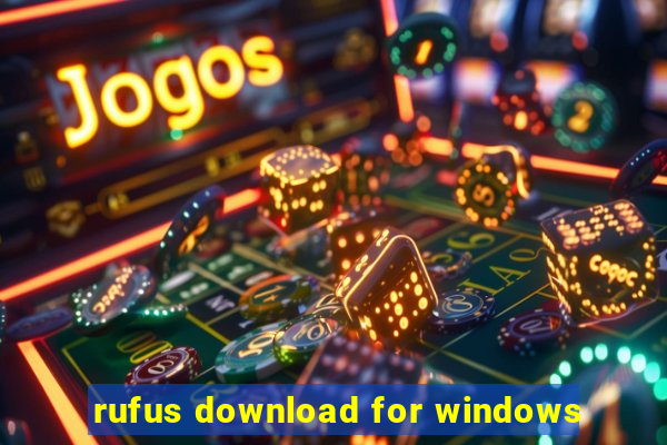 rufus download for windows